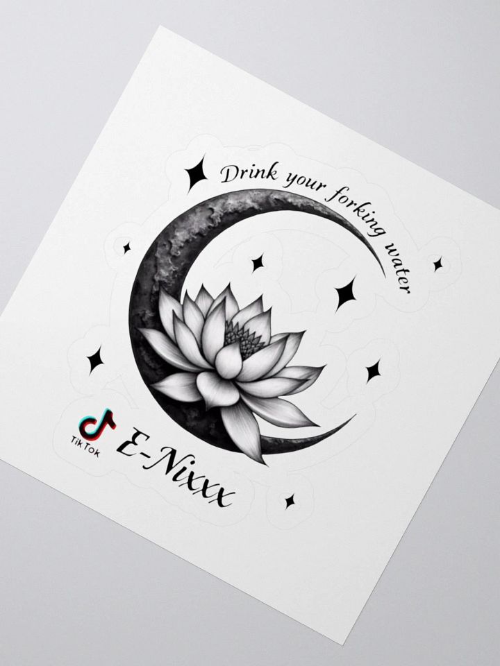 Lunar Lotus Sticker product image (4)