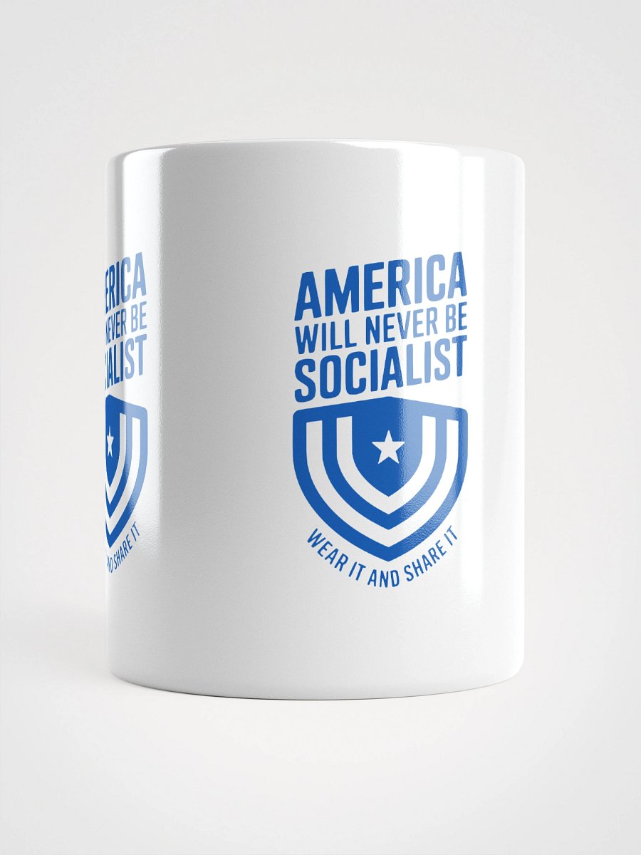 America will never be Socialist Mug - Blue Ink product image (5)