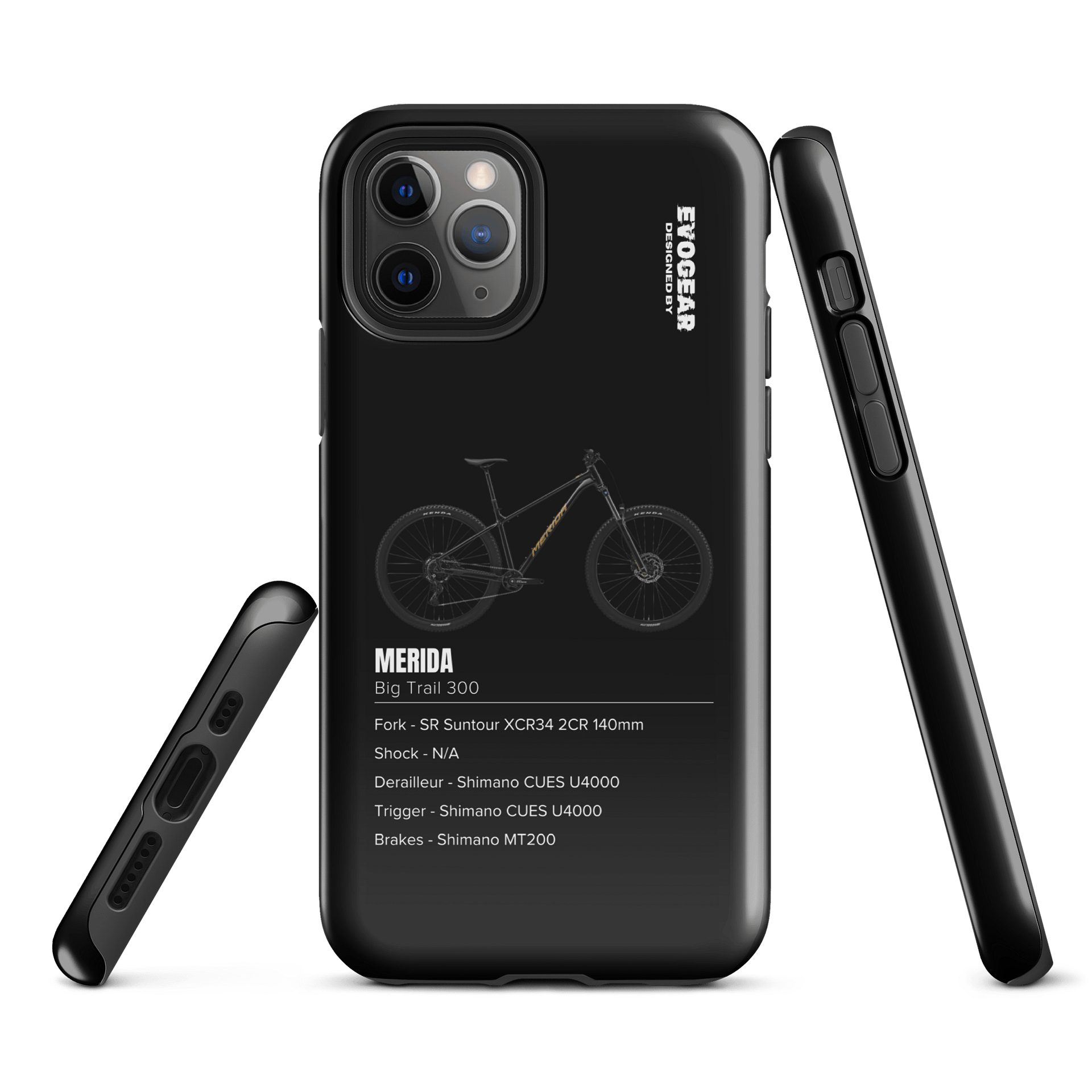Black Merida Big Trail 300 iPhone Case product image (3)