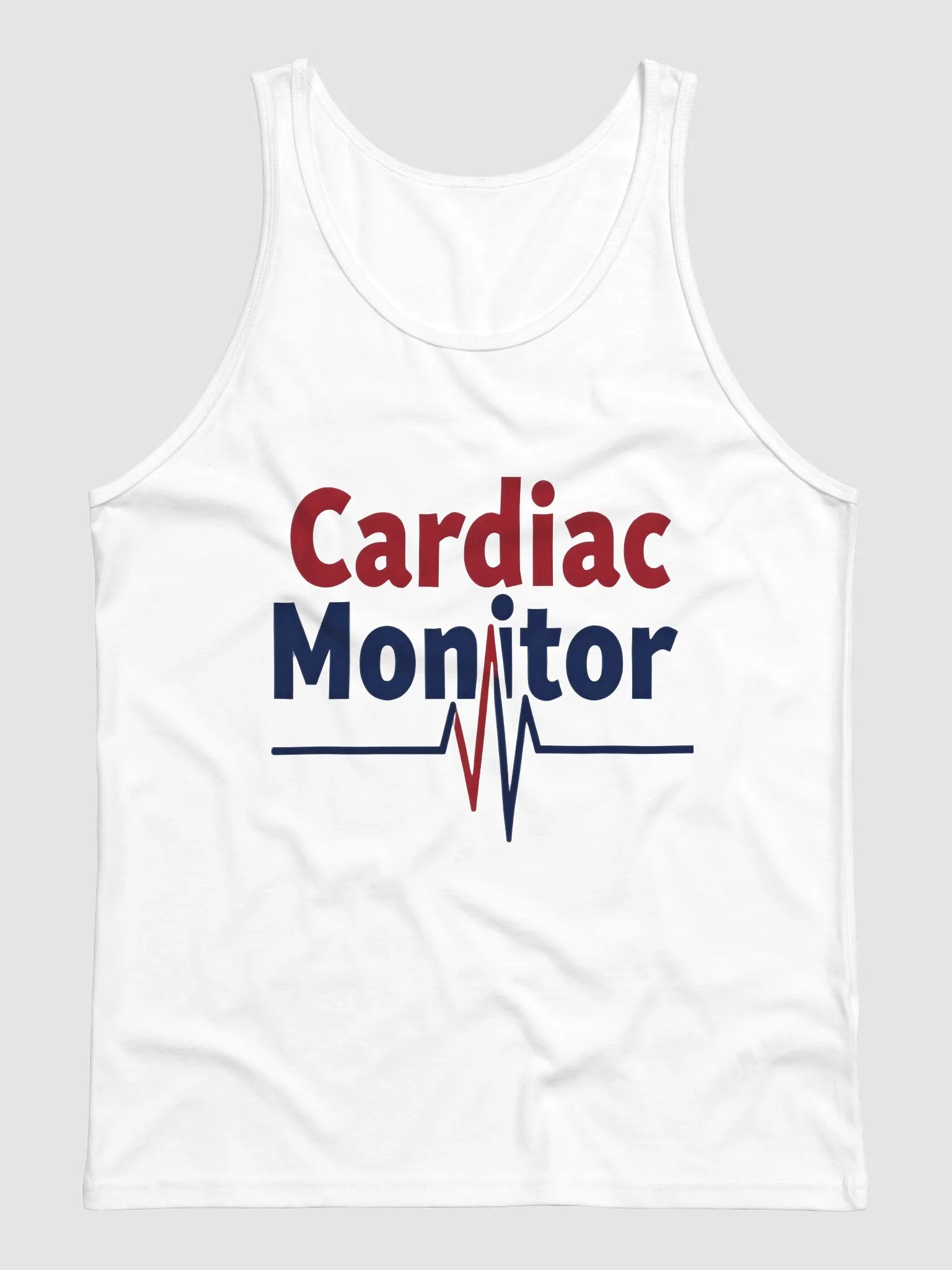 EKG Line Heartbeat Tank product image (2)