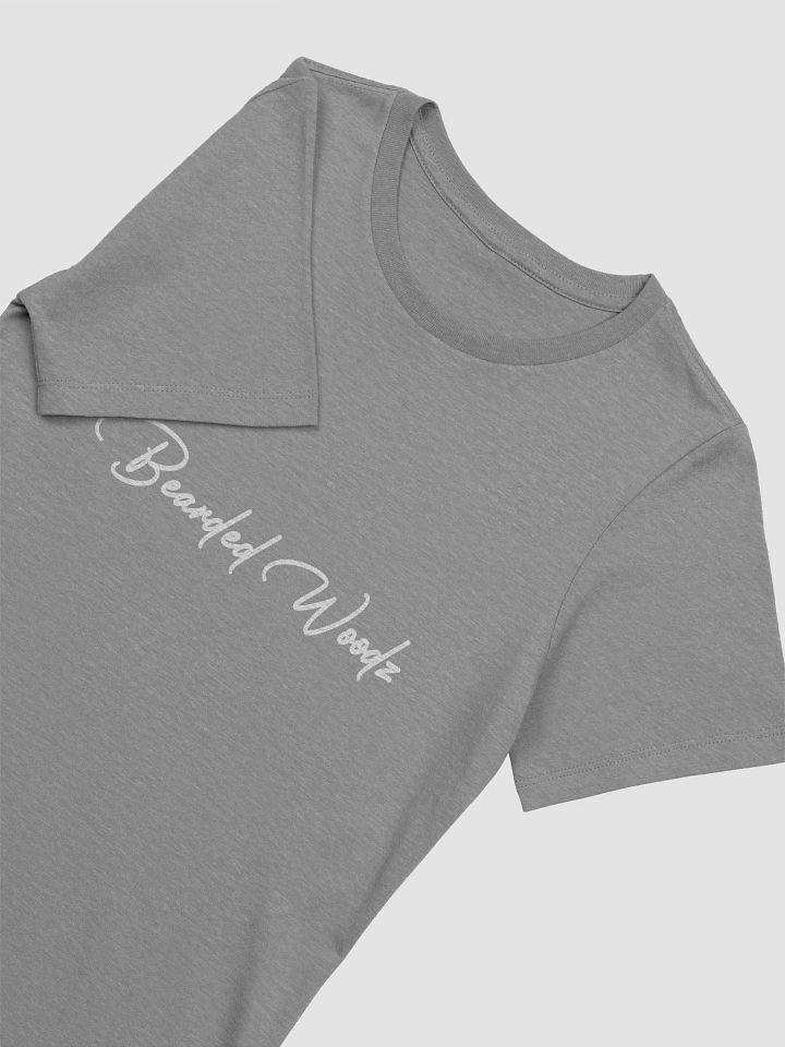 Women's Beard Woodz Signature Relaxed-fit T-Shirt (White Embroidery) product image (2)