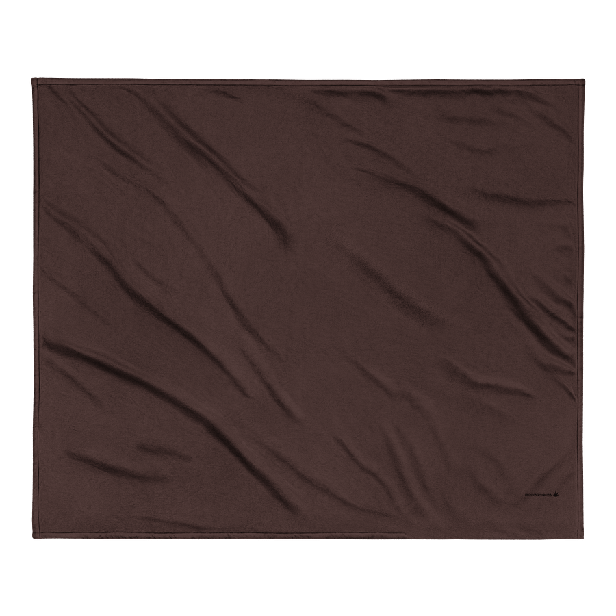 Cozy Nights Embroidered Sherpa Blanket With 'Stonergirl' product image (3)