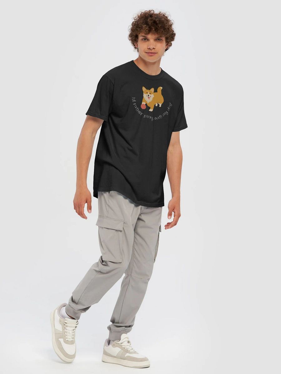 I'd rather play with my dog T-Shirt product image (6)