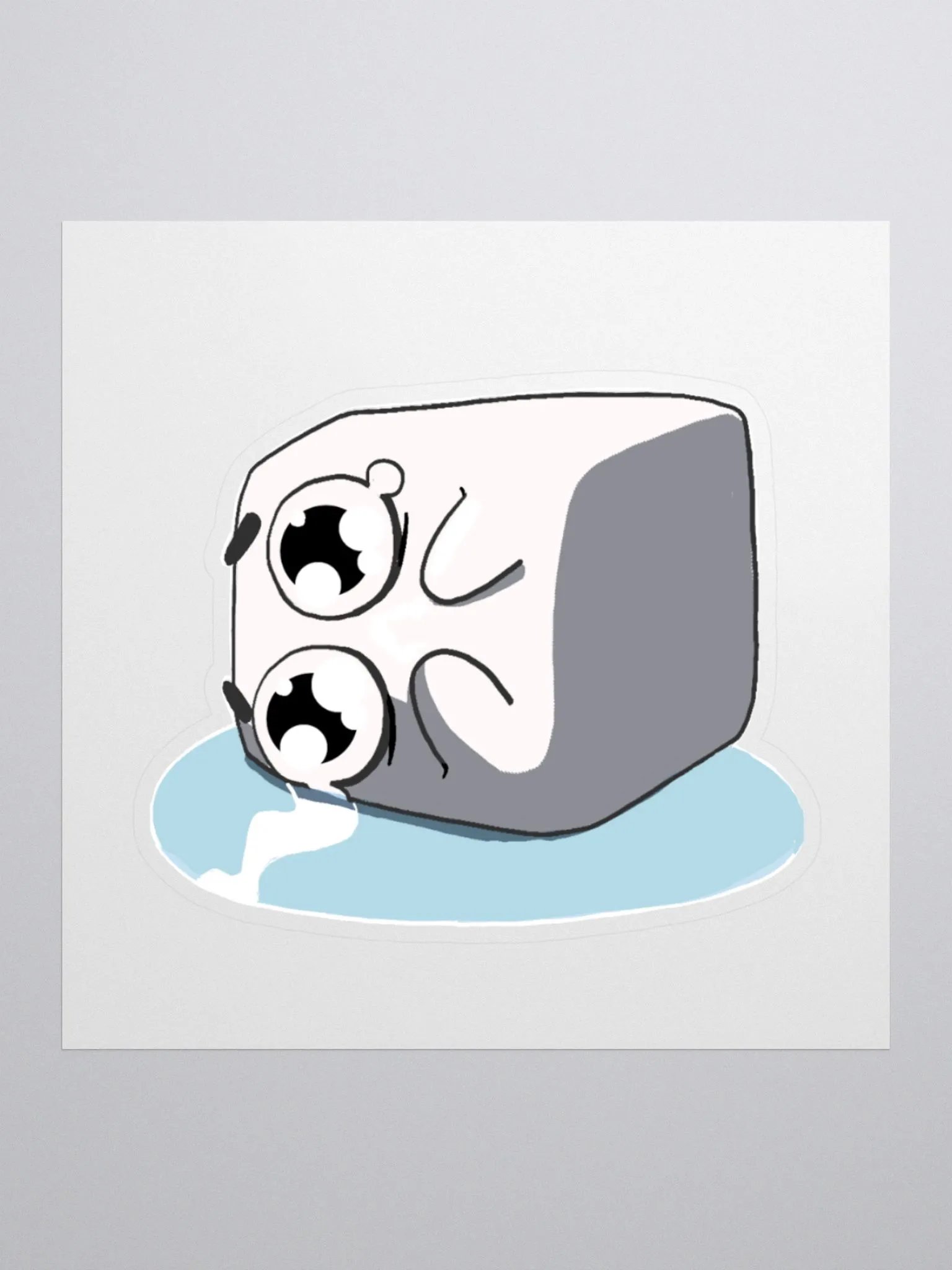 Tofu Sad Sticker product image (1)