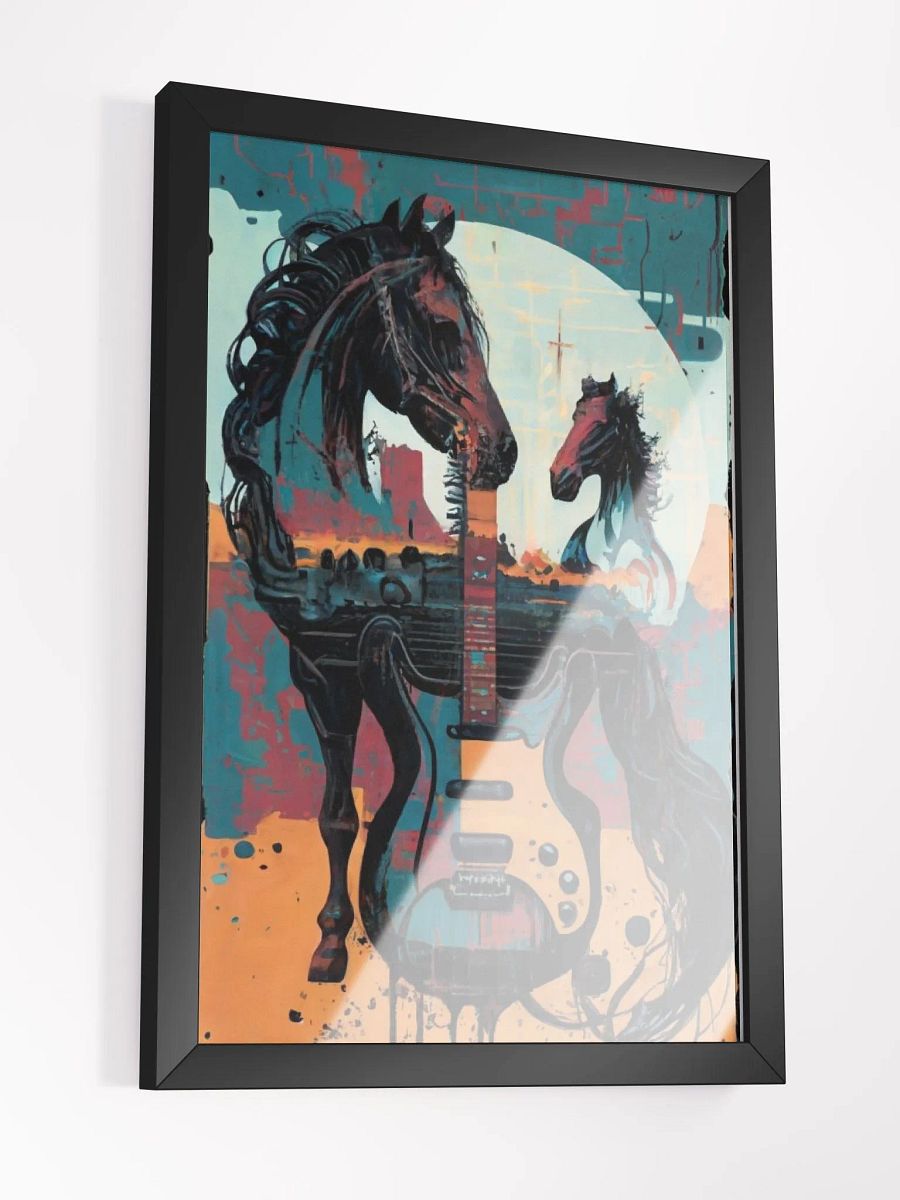 Unbridled Inspiration: A Horse and Guitar Painting to Spark Creativity product image (5)