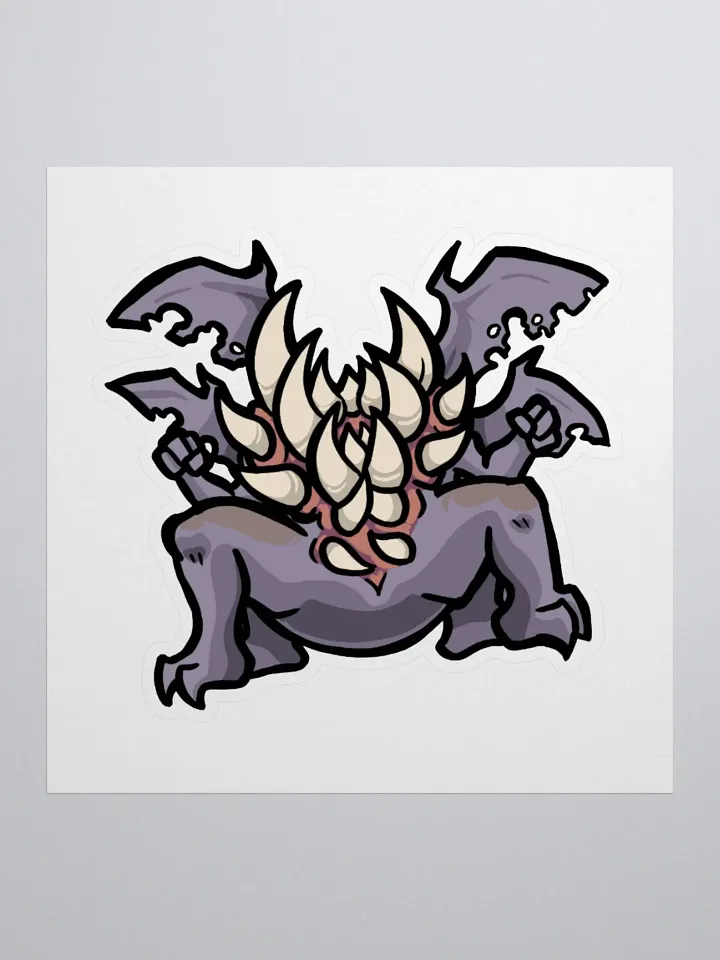 Gaping Dragon Sticker product image (1)