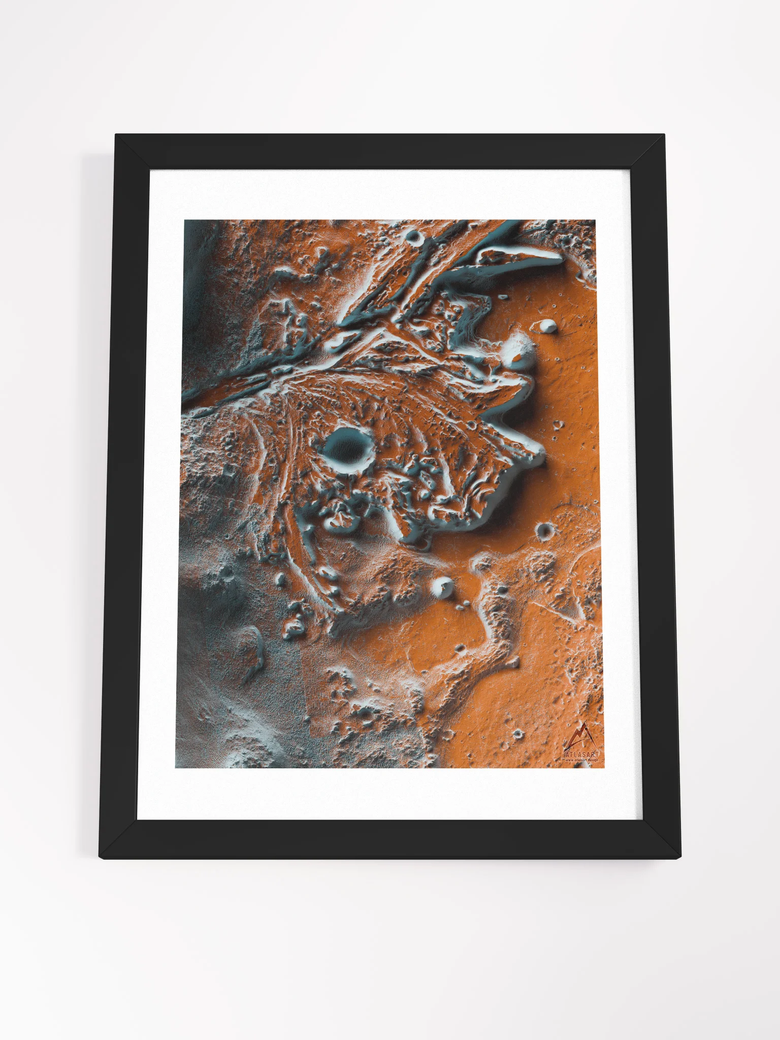 Mars 2020 Framed Art Print product image (5)