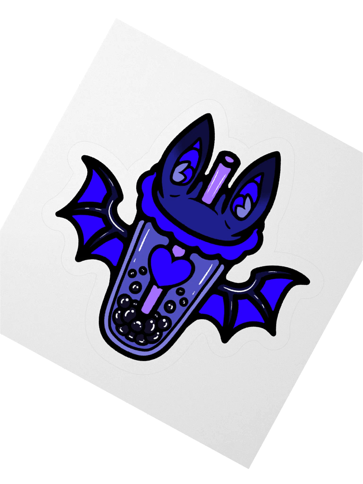 MatchaEXE Indigo Bobat Sticker product image (5)