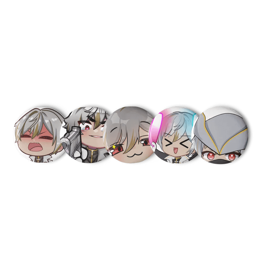 Mellow Emote Pin Set product image (1)