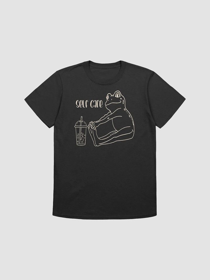 Stretching Frog - Boba Tea - Self Care - dark colors product image (2)