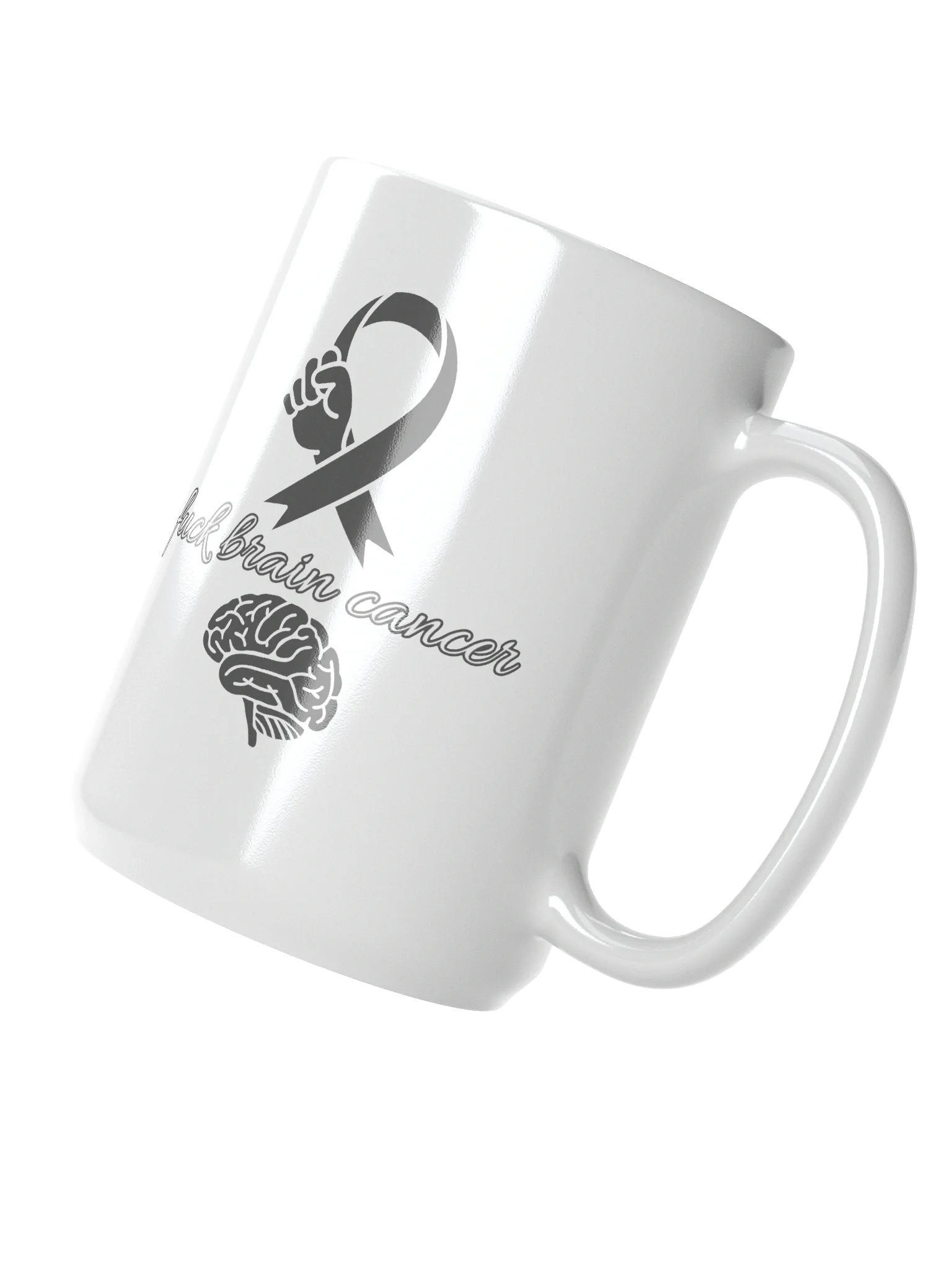Fuck brain cancer mug product image (3)