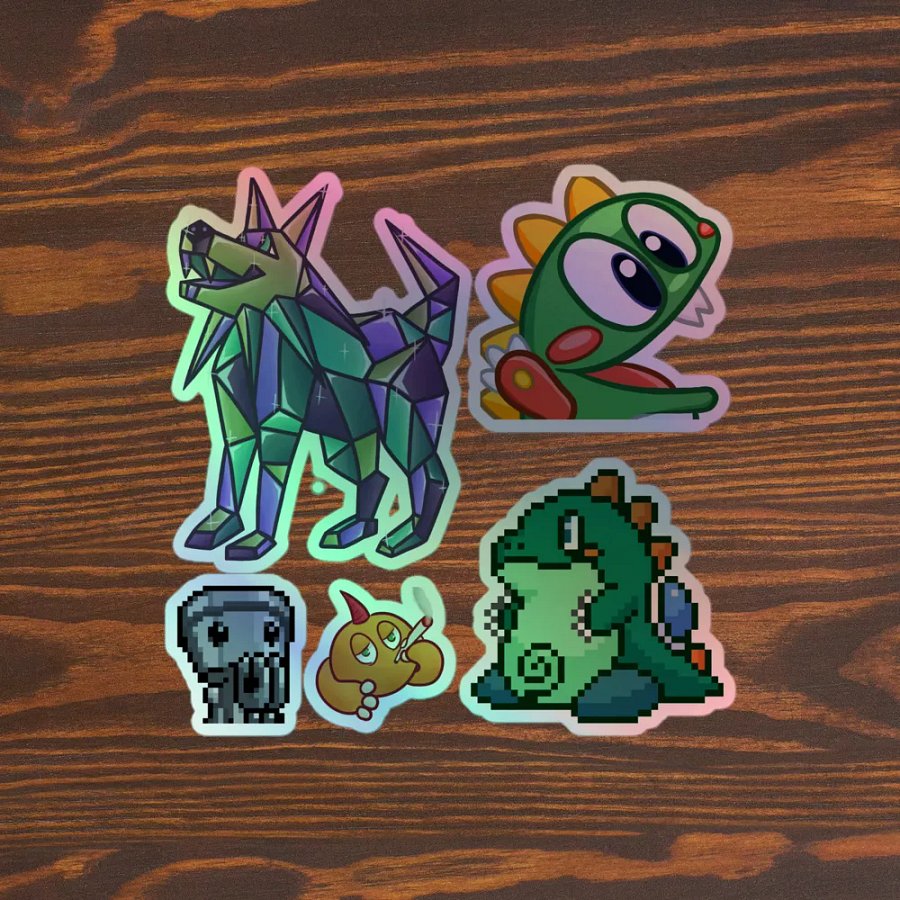 hollow sticker sheet test product image (3)