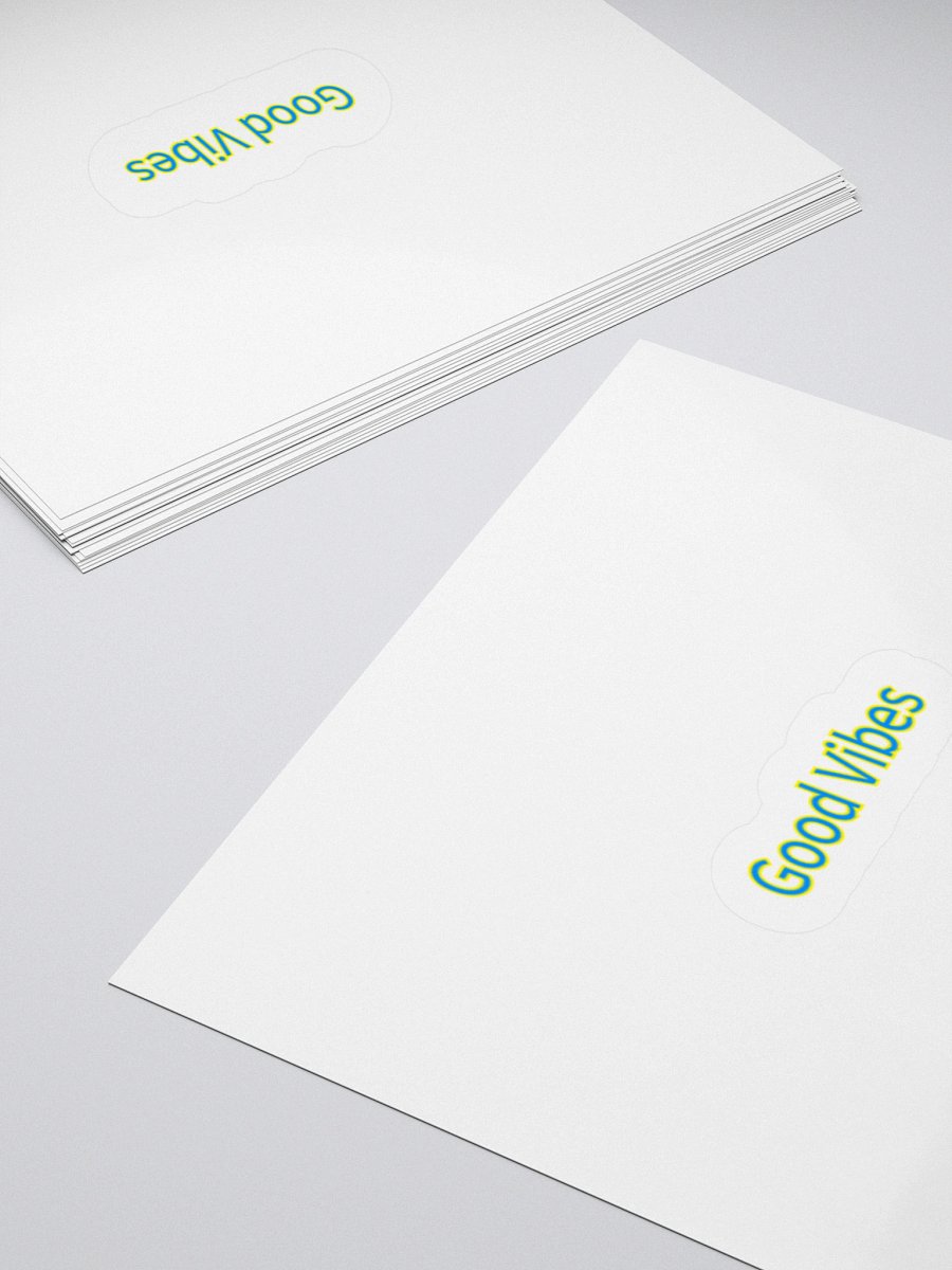 Good Vibes Sticker. product image (4)