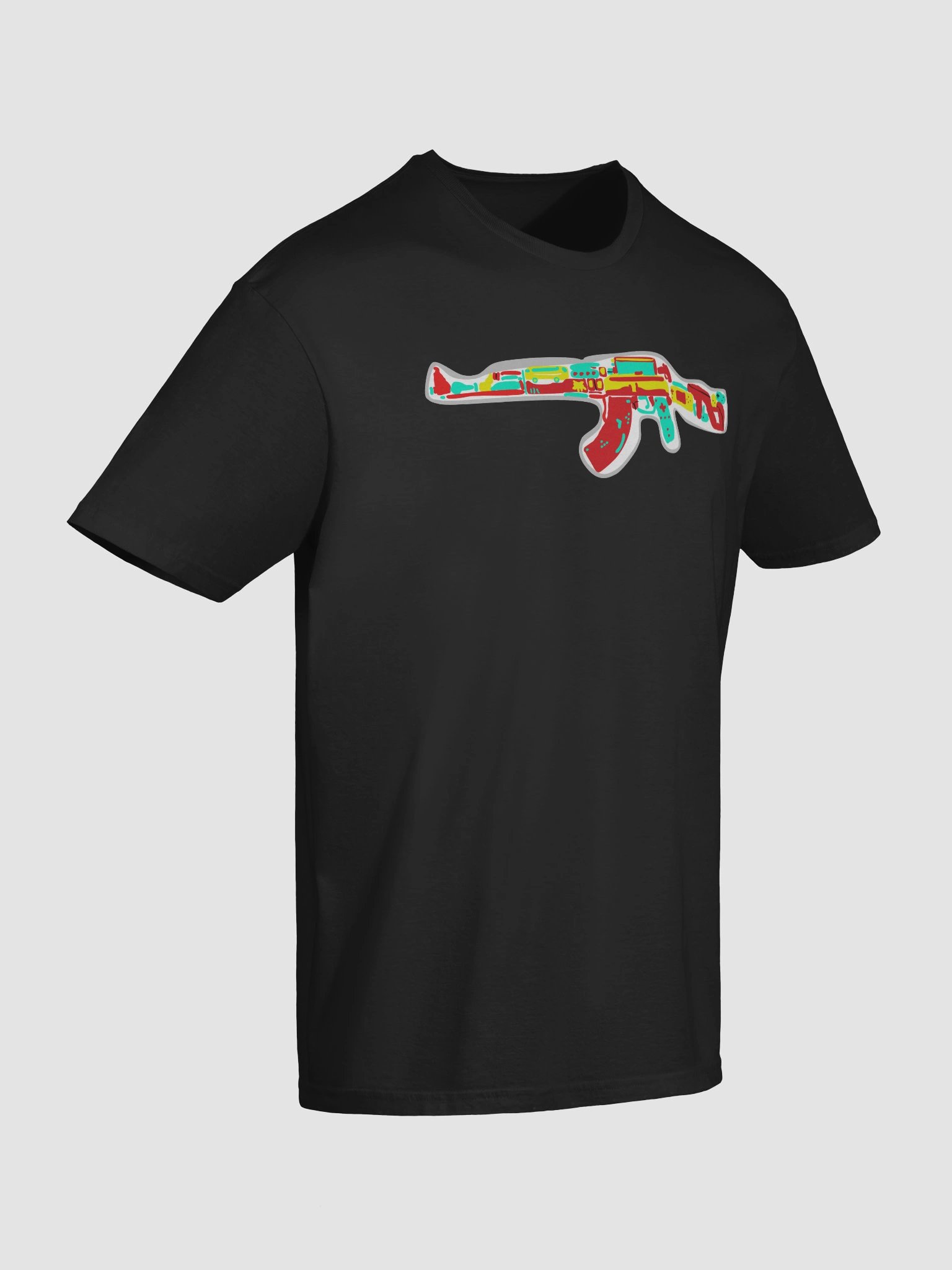 farmertrue Drawn AK47 T-Shirt Unisex product image (10)