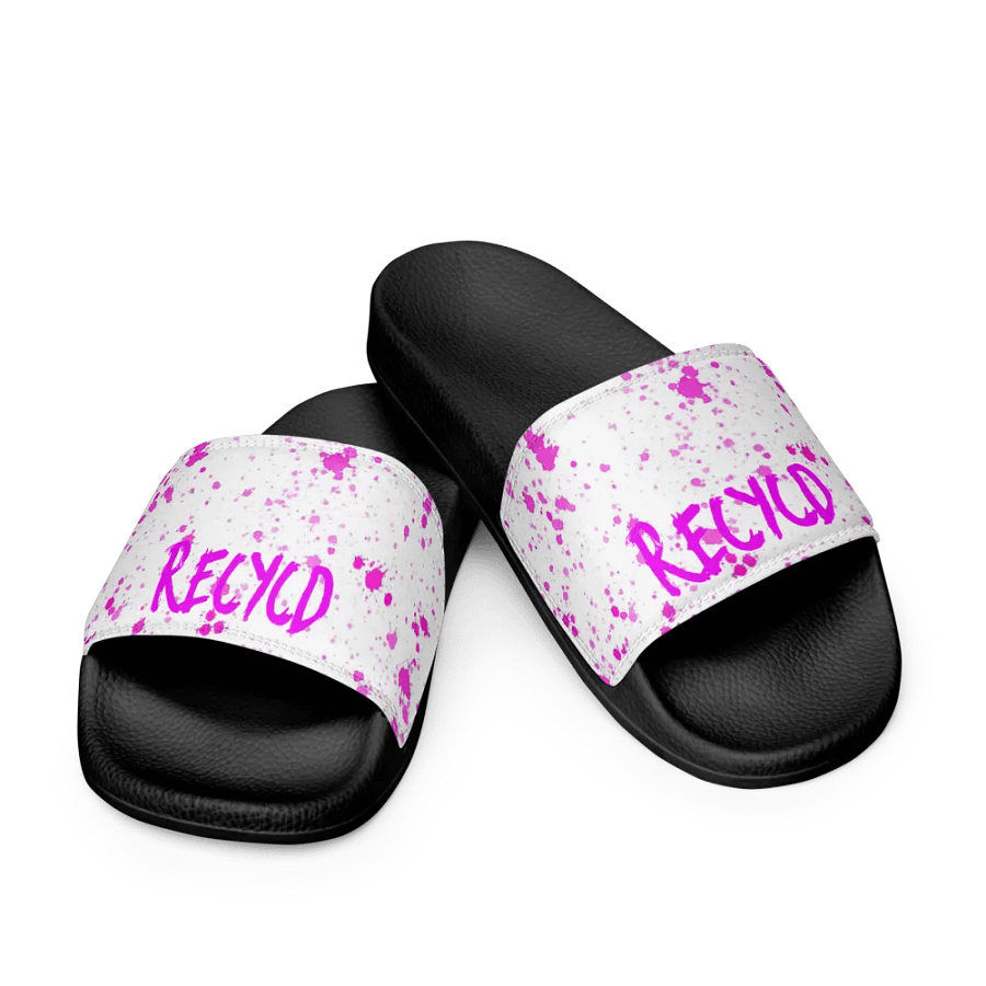 Pink Splatter Rec Slides product image (9)