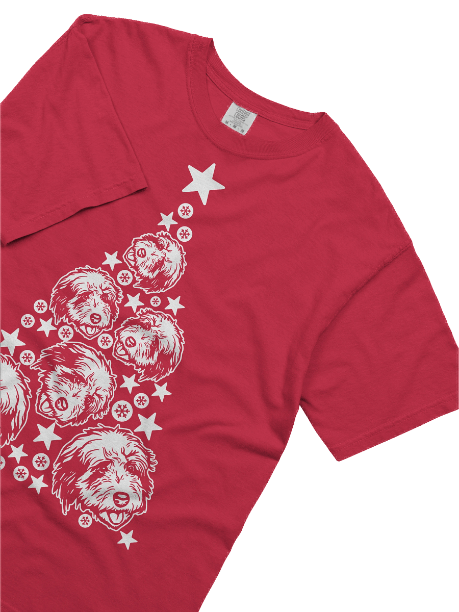 Old English Sheepdog Christmas Tree T-Shirt product image (35)