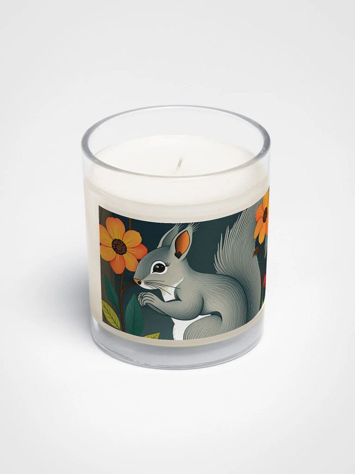 Whimsical Squirrel Soy Wax Candle product image (2)