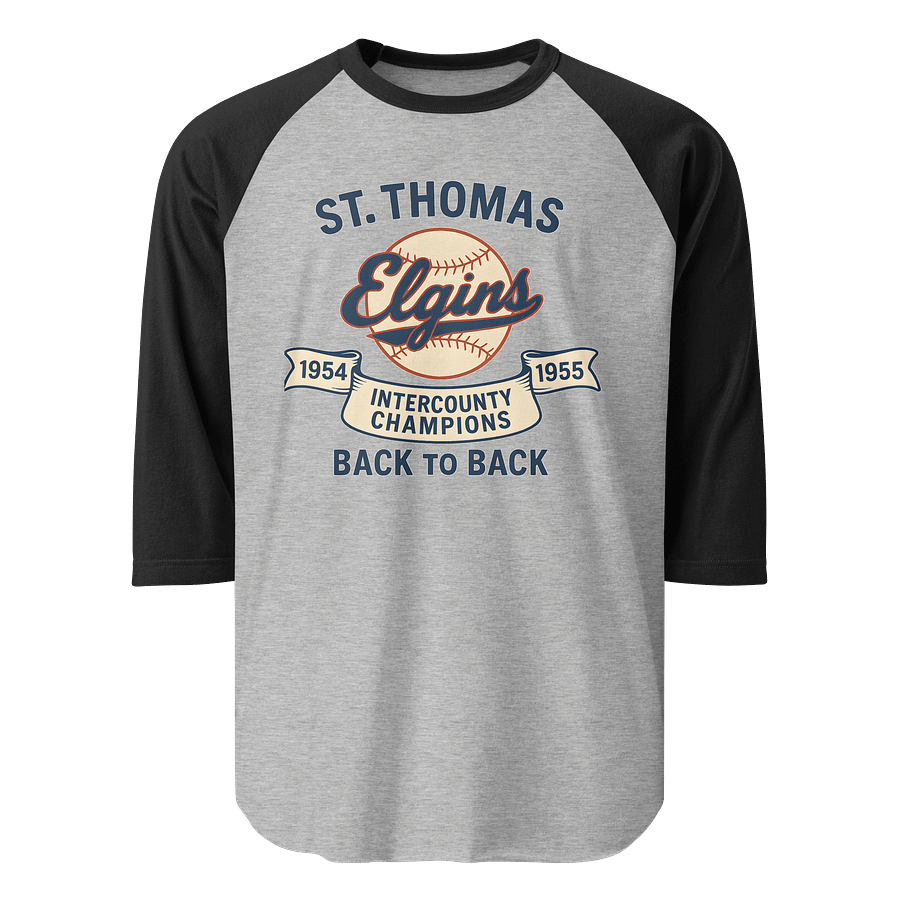 St. Thomas Elgins Back to Back Logo 3/4 Tee product image (1)
