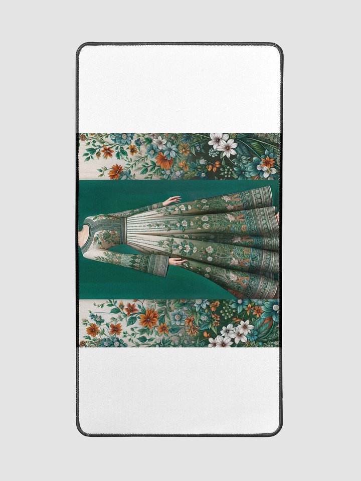 Green Dress Floral Pattern Design product image (2)