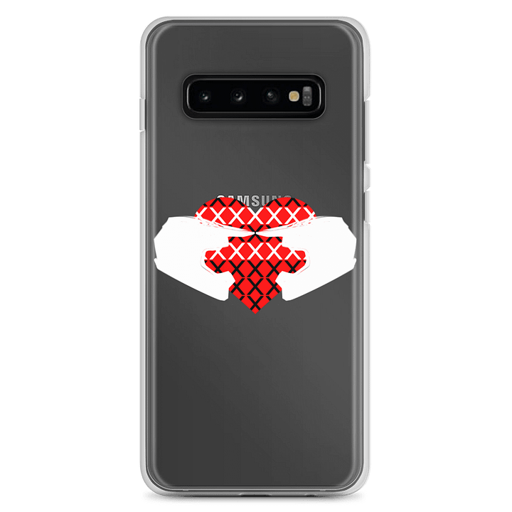 Valentine Matching Off-Road Helmet Heart (White) Phone Case S product image (1)