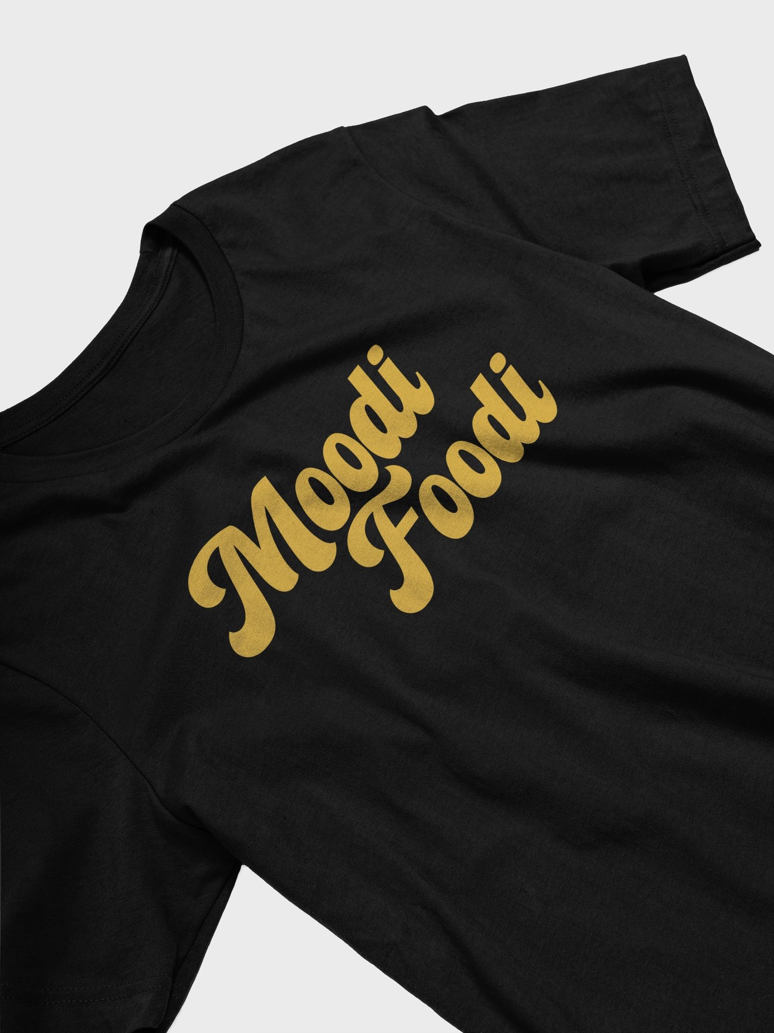Moodi Foodi Originals, Tee – Mustard (Slim Fit) product image (4)
