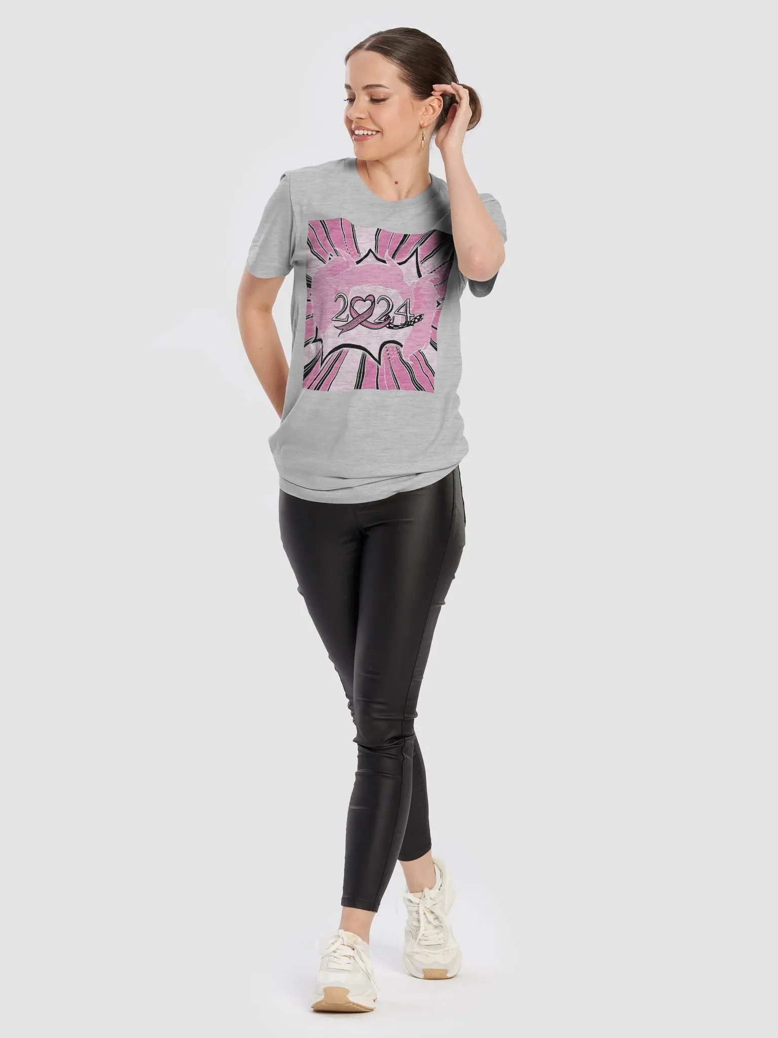 Running of the Gnomes 2024 Logo-- Pop Art Edition -- by Mischi - Bella Tshirt product image (10)