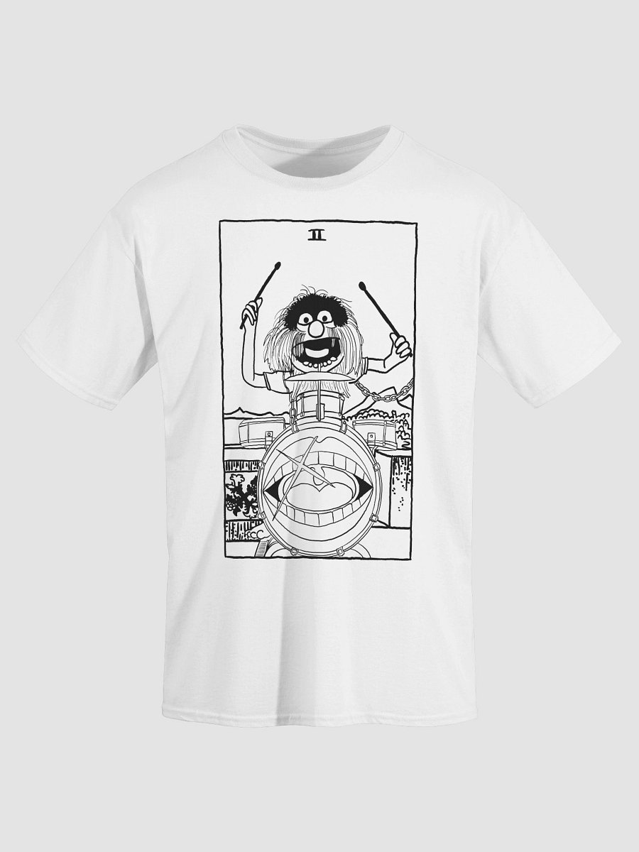 Animal Two of Wands Tarot Card Shirt Minimalist product image (3)