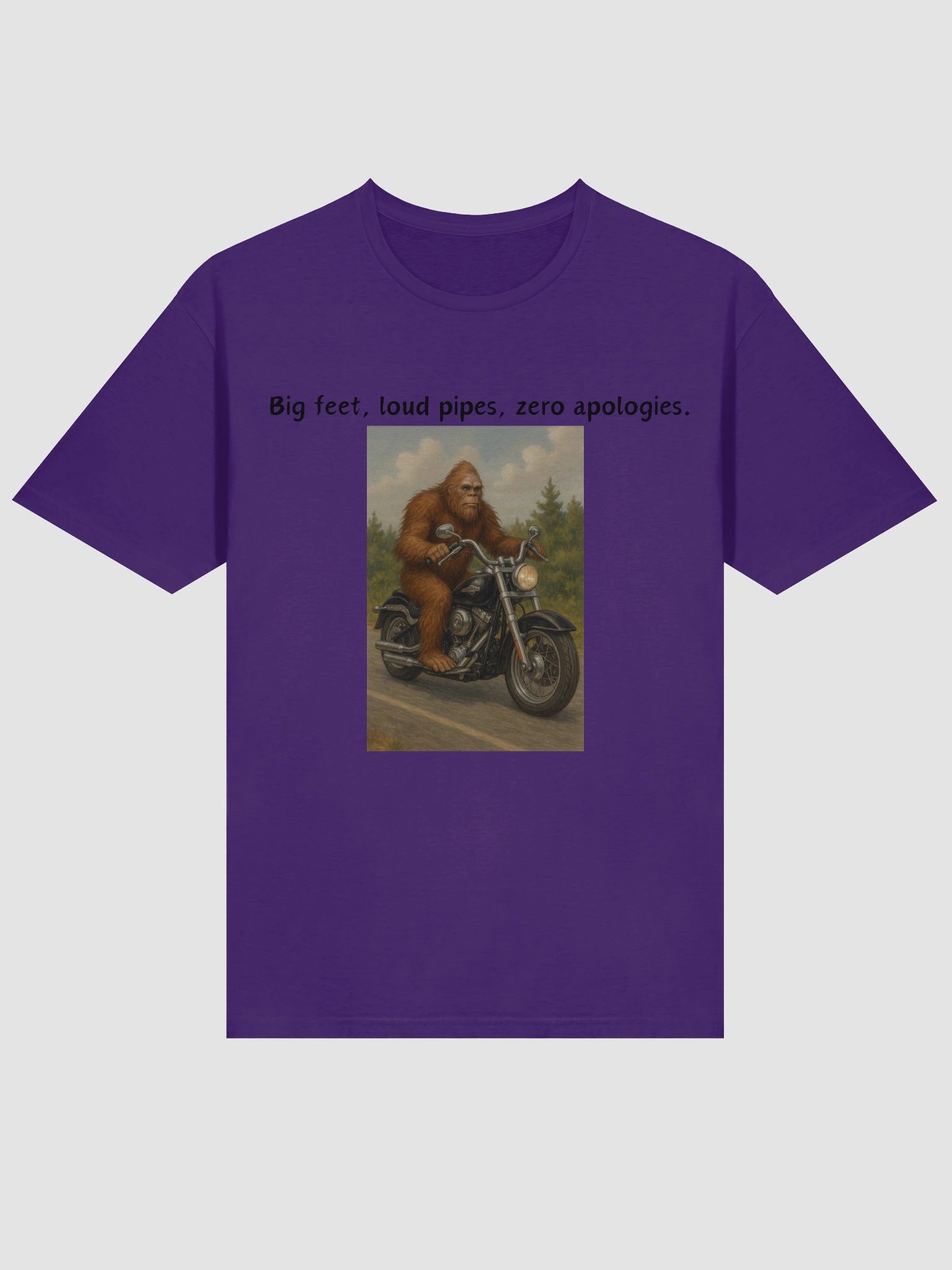 Big Feet, Loud Pipes, Zero Apologies - T-shirt product image (44)