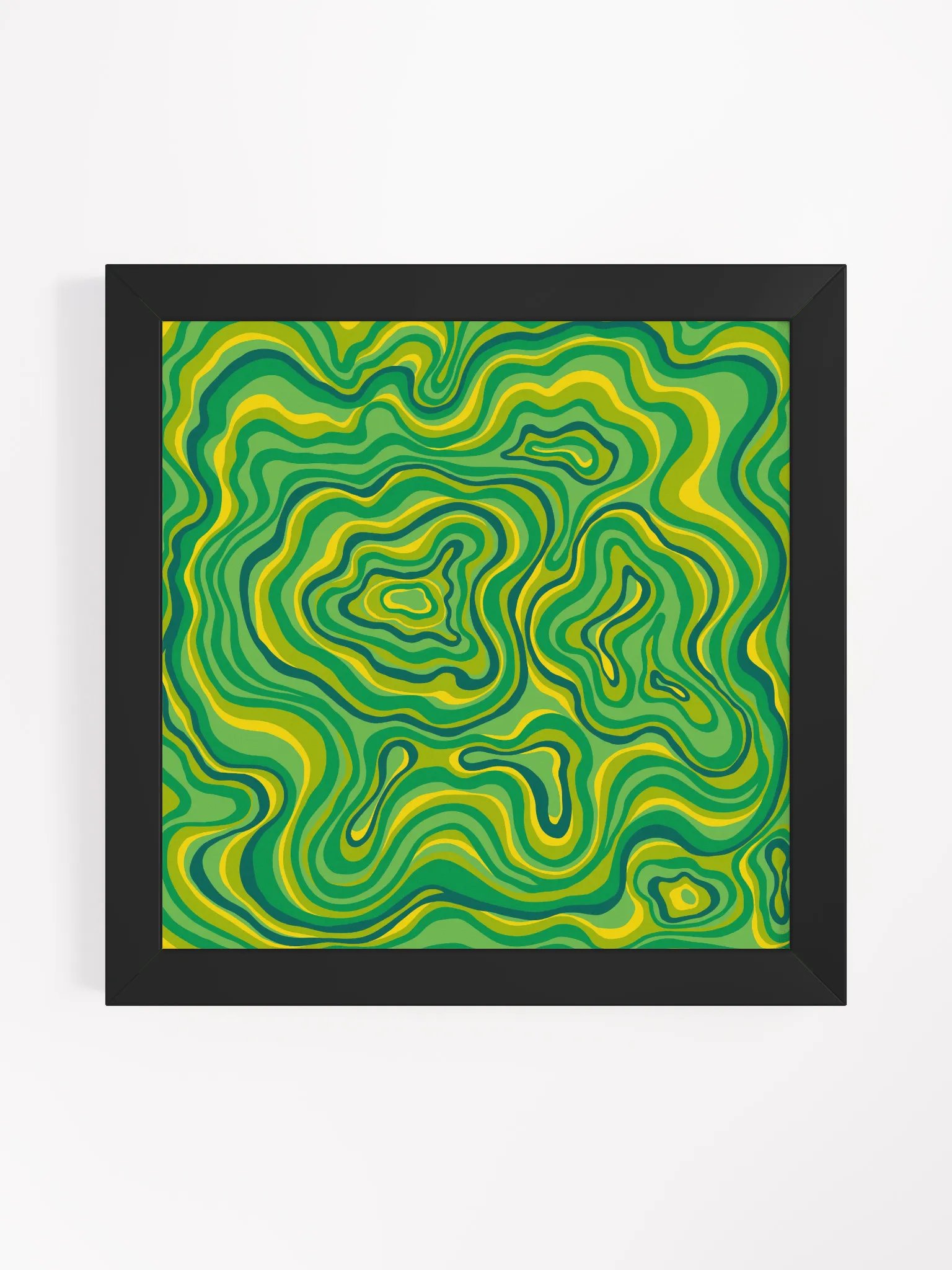 Ethereal Topography Framed Poster - Stone No. 3 product image (10)