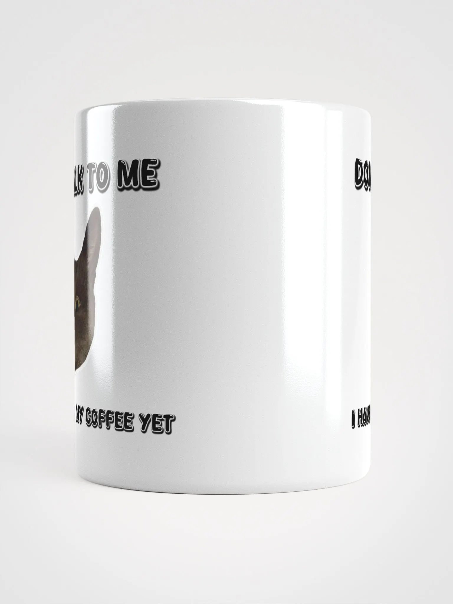 Smokey Mug (White) - I Haven't had my Coffee product image (5)