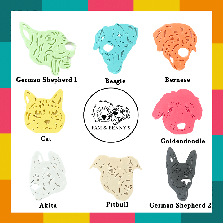 3 Pet Rearview Charm product image (2)