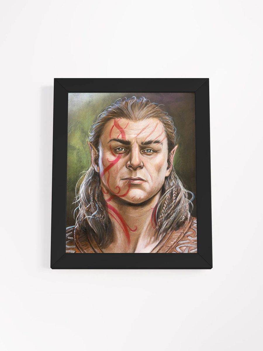 Baldur's Gate 3 Halsin Matte Print Framed product image (1)