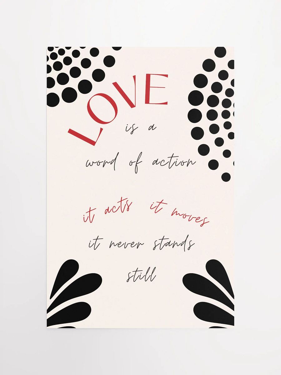 Action of Love Poster product image (4)