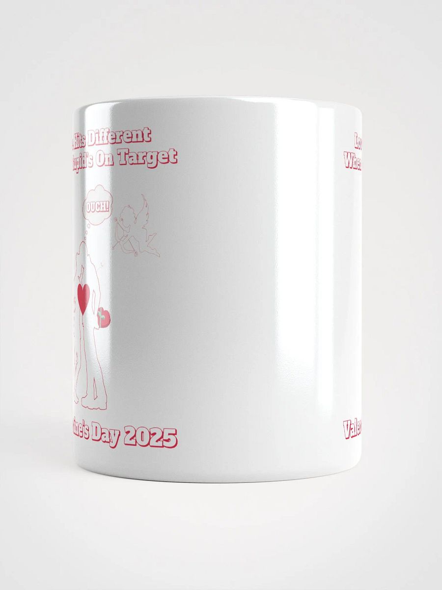 When Cupid's On Target Valentine's Day White Mug product image (17)