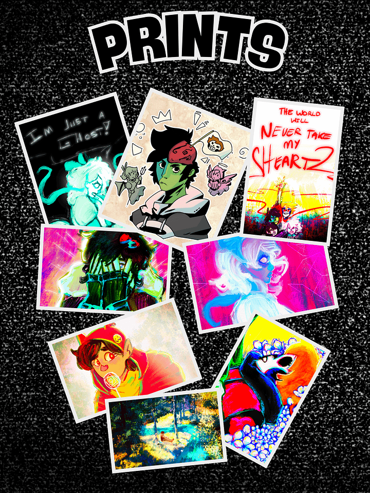 Ghost Friends Signed 11x17 Prints! product image (1)