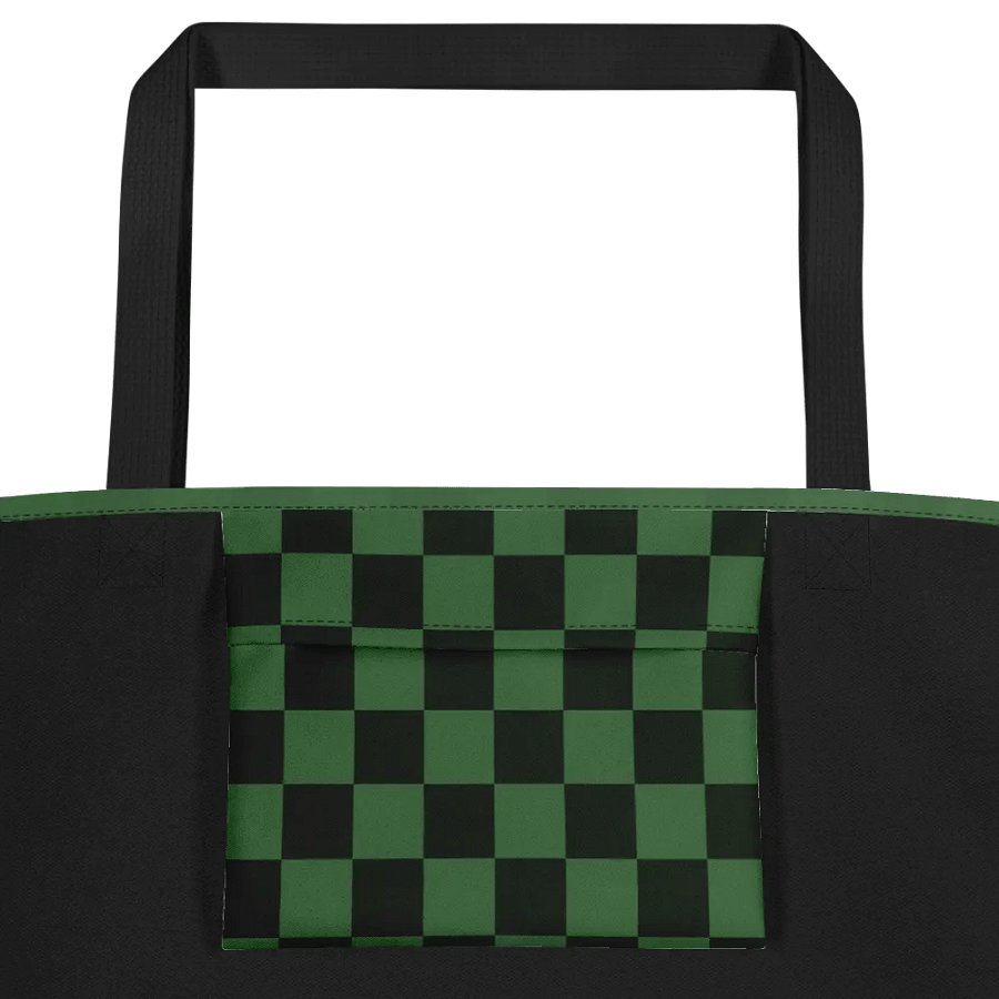 Chess Forest Shoulder Tote Bag for Board Gamers - Chess Piece Water Reflection product image (5)