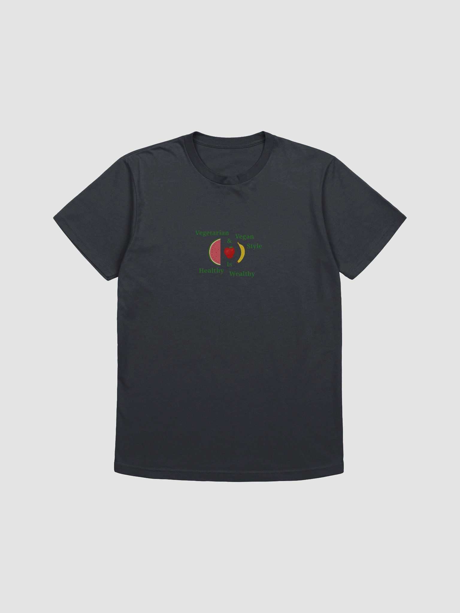 Healthy & Wealthy Vegan T-Shirt product image (3)