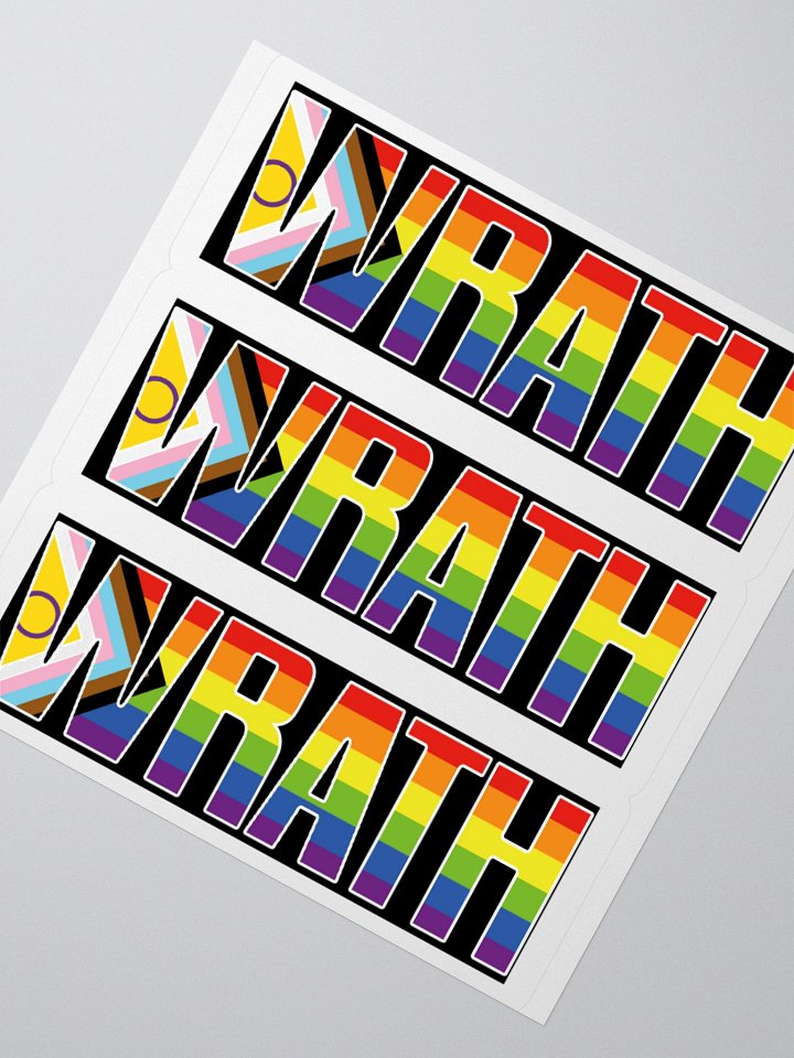WRATH 2023 bubble free stickers product image (6)
