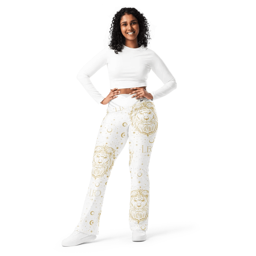 Golden Leo Flare Leggings product image (2)