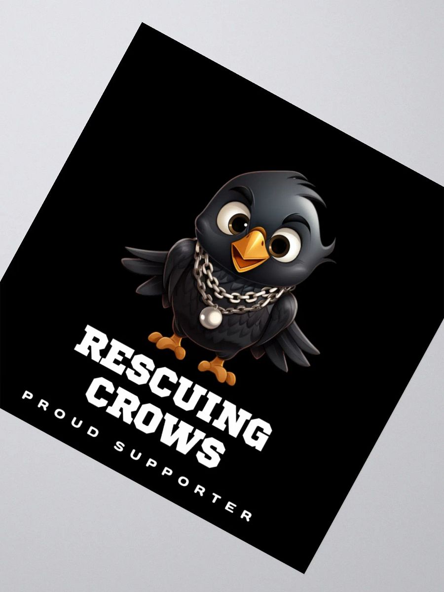 Proud VIP Crow Supporter Sticker product image (2)