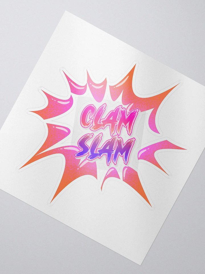 clam sticker product image (2)