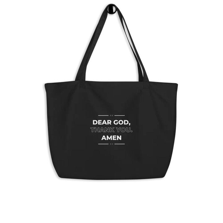 Dear God, Thank you Tote Bag product image (2)