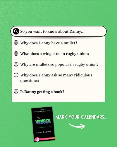 Release Date Announcement: THE WINGER 💚

Wanted: An Experienced Player To Teach Me The Rules

Nothing to see here, just me sl...