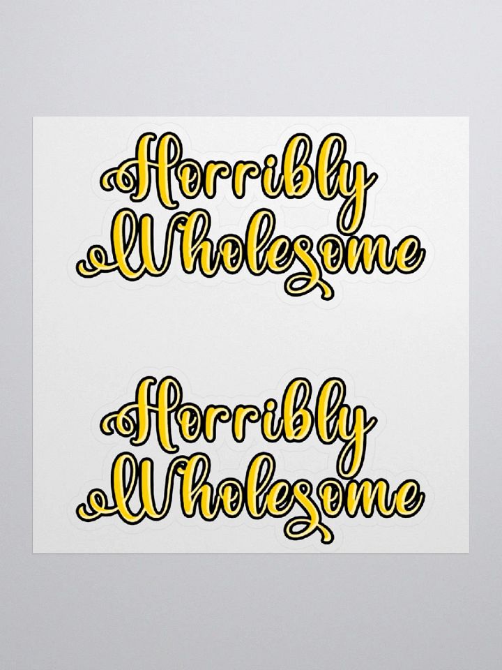 Horribly Wholesome Stickerset product image (2)