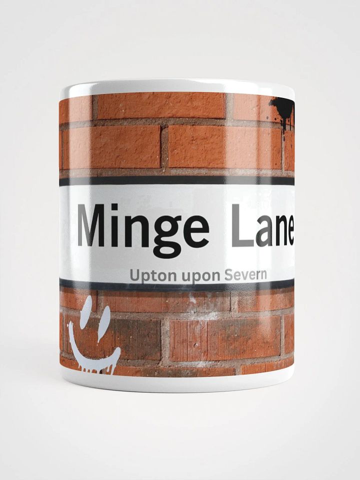 Minge Lane Mug - Rude British Street Signs product image (1)