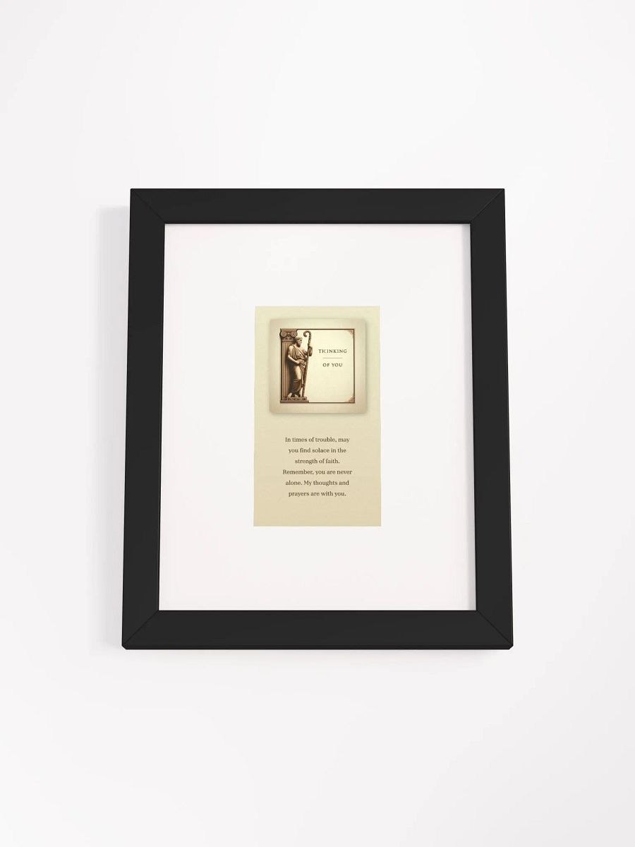 Solace in Faith Framed Poster product image (6)