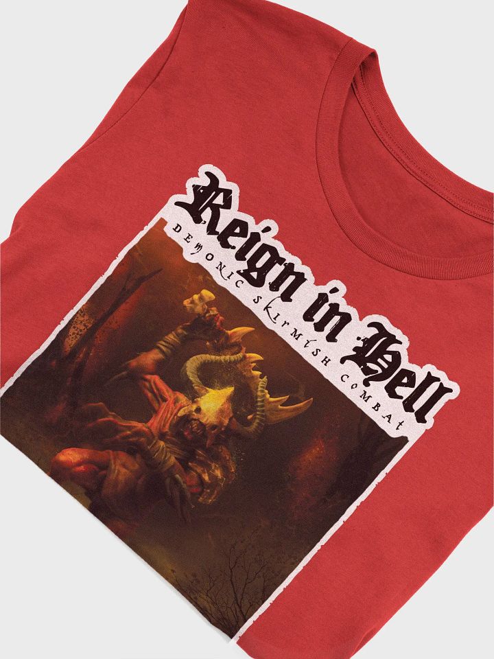 Reign in Hell - red demon (top logo) shirt product image (2)