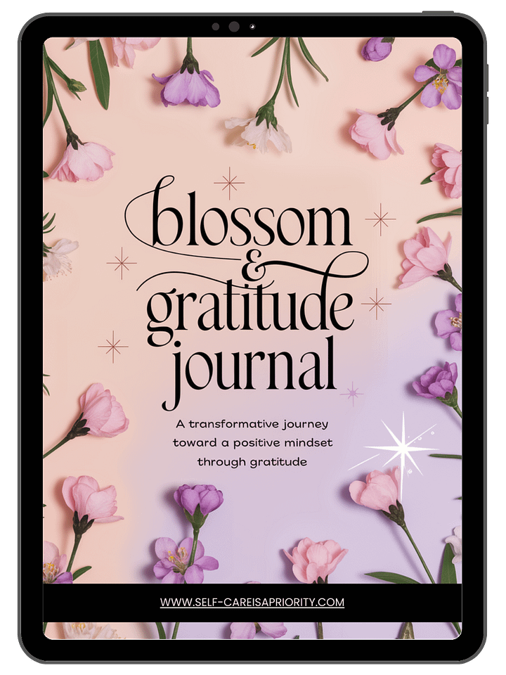 The Blossom & Gratitude Journal (Digital - PDF Format) product image (1)