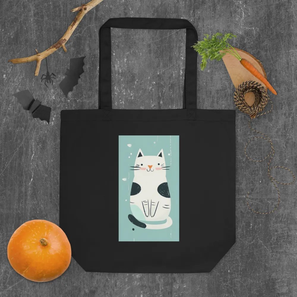 Purr-fectly Stylish Cat Design - Econscious Eco-Friendly Tote Bag product image (5)