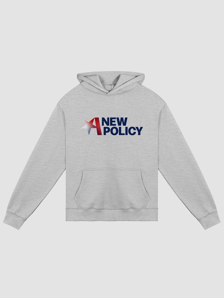 A New Policy Unisiex Pullover Hoodie - Gray product image (1)